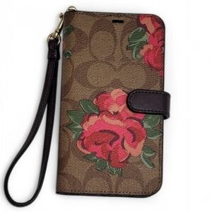 Coach iPhone XR Folio Wallet Case
